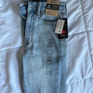 Aeropostale Light Blue High-Rise Jeans
